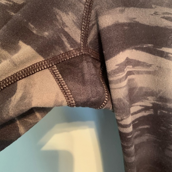 Athleta Chaturanga Tights yoga leggings grey black - Picture 10 of 14